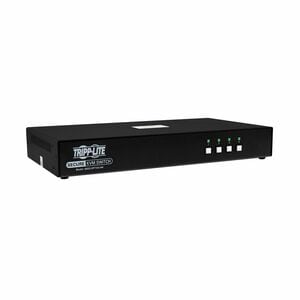 Tripp Lite series Secure B002-DP1A4-N4 KVM Switchbox - TAA Compliant - 4 Computer(s) - 1 Local User(s) - 3840 x 2160 - 50 