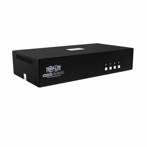 Tripp Lite series Secure B002-DP2AC4-N4 KVM Switchbox - TAA Compliant - 4 Computer(s) - 1 Local User(s) - 3840 x 2160 - 50