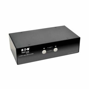Tripp Lite series B004-DPUA2-K KVM Switchbox - 2 Computer(s) - 1 Local User(s) - 2560 x 1600 - 6 x USB - 3 x DisplayPort