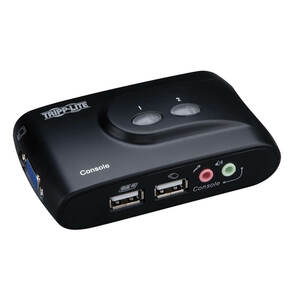 Tripp Lite series B004-VUA2-K-R KVM Switchbox - 2 Computer(s) - QXGA - 2048 x 1536
