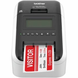 Brother QL-820NWBC Desktop Direktthermodrucker - Zweifarbig - Desktop - Etikettendruck - Fast Ethernet - USB - Bluetooth 5