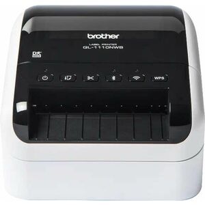 Brother QL-1110NWBC Mailing & Shipping, Healthcare, Office, Warehouse Direct Thermal Printer - Monochrome - Label Print - 