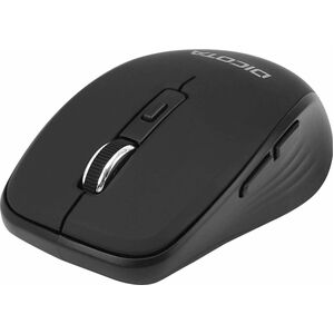 Dicota Travel Mouse - Bluetooth - Black - Wireless - 10 m - 1600 dpi - Symmetrical - 1 x AA Battery Supported