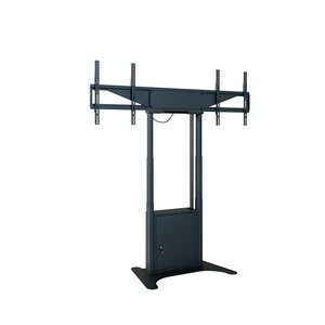 HAGOR Lift für Display, Mini-PC, Kamera, Notebook, A/V-Geräte, Display - Schwarz pulverbeschichtet - Höhenverstellbar - 2 