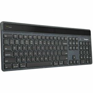 Targus AKB868UK Keyboard - Full-size - Wireless Connectivity - English (UK) - Black - Bluetooth - 5 - Mac OS, iOS, Android