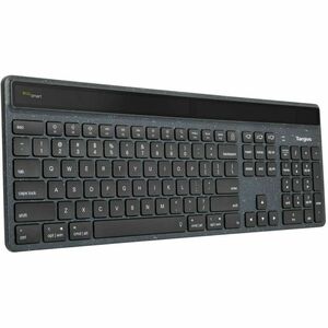 Targus AKB868UK Keyboard - Full-size - Wireless Connectivity - English (UK) - Black - Bluetooth - 5 - Mac OS, iOS, Android