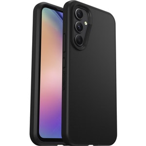 OtterBox React Case for Samsung Galaxy A54 5G Smartphone - Black - Bacterial Resistant, Scrape Resistant, Drop Resistant -
