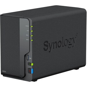 Système de stockage SAN/NAS Synology DiskStation DS223 - 2 x Total de compartiments - Realtek Quad-core (4 cœurs) 1,70 GHz