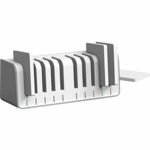 Beam Mobile Multi-Bay Battery Charger - White - 1 - For iPhone - Supports 10 Batteries - Battery Size: Proprietary Battery