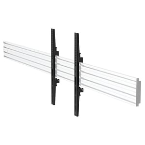 ADB-B400F VESA 400 fixed brackets (set of 2) - displays to 50kg (110lb) - single or multi-screen installations - Black