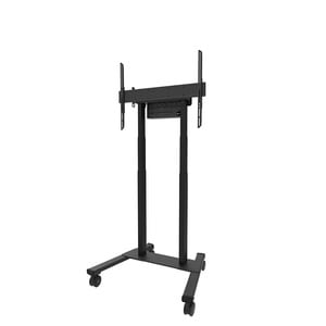 Neomounts Carrinho de exposição - 110 kg Capacidade de carga - 4 Rodízios - Aço - 1019 mm Largura x 831 mm Profundidade x 