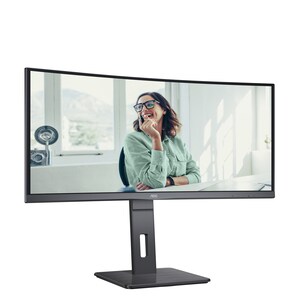AOC CU34P3CV 34 Zoll Klasse UW-QHD Gekrümmter Bildschirm LCD-Monitor - 21:9 Format - Schwarz - 86,4 cm (34 Zoll) Viewable 