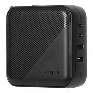 Targus APA109GL AC Adapter - Universal Adapter - 2 USB - 2 USB Type-C - For Notebook, Tablet PC, Smartphone - Europe, Aust