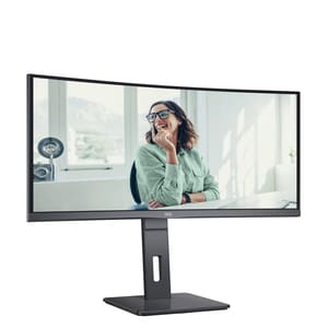 AOC CU34P3CV 34 Zoll Klasse UW-QHD Gekrümmter Bildschirm LCD-Monitor - 21:9 Format - Schwarz - 86,4 cm (34 Zoll) Viewable 