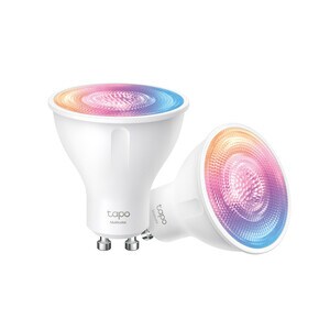 Tapo L630 LED Light Bulb - 3.70 W - 350 lm - Spot - Multicolor Light Color - GU10 Base - 6500°K Color Temperature - Alexa,