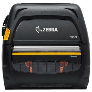 Zebra ZQ521 Mobile Direct Thermal Printer - Monochrome - Portable - Label/Receipt Print - Bluetooth - Near Field Communica