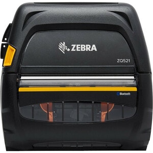 Zebra ZQ521 Mobile Direct Thermal Printer - Monochrome - Portable - Label/Receipt Print - Bluetooth - Wireless LAN - Near 