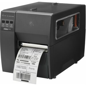 TT Printer ZT111 4in 203 dpi Thermal Transfer Tear UK/AU/JP/EU Cords USB Serial Ethernet BTLE USB Host EZPL