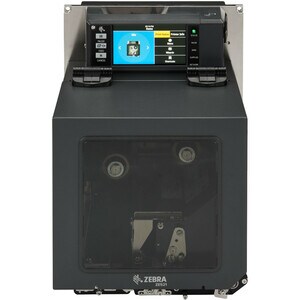 TT Printer ZE521; 6, 300 dpi, RH, UK/AU/JP/EU Cords, USB, Serial, Ethernet, Bluetooth 4.1, Dual USB Host, Color Touch, ZPL