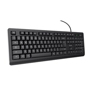 Trust - Clavier filaire grand format avec touches silencieuses et conception étanche PRIMO