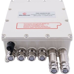 Commutateur Ethernet Microchip PDS-204GCO 4 Ports Gérable - Gigabit Ethernet, 2.5 Gigabit Ethernet - 10/100/1000Base-T, 2.