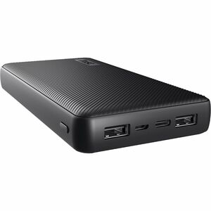 Trust Primo Power Bank - Black - For Smartphone, Tablet PC, iPhone - Lithium Ion (Li-Ion) - 20000 mAh - 3 A - 3.7 V DC Out