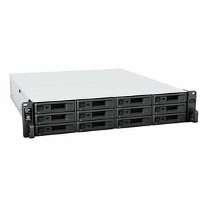 Synology RackStation RS2423+ 12 x Total Bays SAN/NAS Storage System - AMD Ryzen V1780B Quad-core (4 Core) 3.35 GHz - 8 GB 