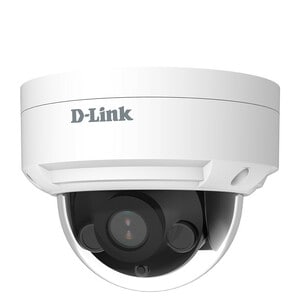 D-Link Vigilance 5 Megapixel Indoor/Outdoor Network Camera - Colour - Dome - 30 m Infrared Night Vision - H.265, H.264, Mo