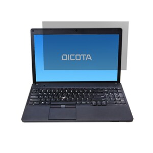 Dicota Secret Bildschirmschutz - Schwarz - für Widescreen LCD Notebook - 16:9