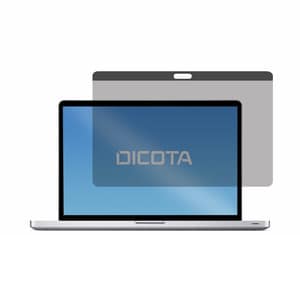 Dicota Secret Polyethylenterephthalat (PET) Bildschirmschutz - Schwarz - für 32,8 cm (12,9 Zoll) LCD MacBook Pro - Resiste