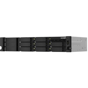 QNAP TS-864EU-RP-8G 8 x Total de compartimentos Sistema de armazenamento SAN/NAS - 4 GB Flash Memory Capacity - Intel Cele