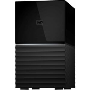 WD My Book Duo WDBFBE0440JBK-EESN 44 TB Desktop Hard Drive - External - Storage System Device Supported - USB 3.2 (Gen 1) 