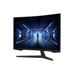 Samsung Odyssey G5 C32G55TQBU 32" Class WQHD Curved Screen Gaming LCD Monitor - 16:9 - Black - 81.3 cm (32") Viewable - Ve