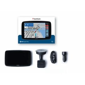 TomTom GO Expert Plus Automobile Portable GPS Navigator - Portable, Mountable - 17.8 cm (7") - Touchscreen - Full Voice Co