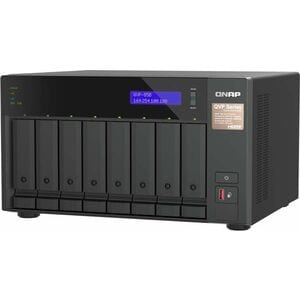 QNAP QVR Pro QVP-85B 64 Canal Com fios Estação de videovigilância - Gravador de vídeo em rede - HDMI - 6K Gravação