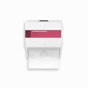 Zebra XL Durable Shipping Labels - x 4" Width x 6" Length - Cartridge - Rectangle - White - 190 Total Label(s)