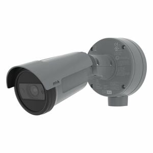 AXIS P1468-XLE Outdoor 4K Network Camera - Colour - Bullet - Black - TAA Compliant - 40 m Infrared Night Vision - Zipstrea