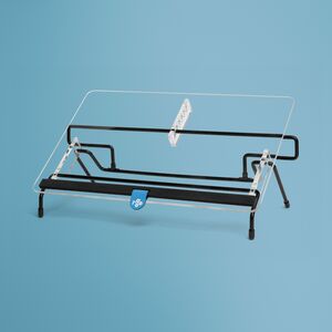 R-Go Flex Read document holder - transparent acrylic