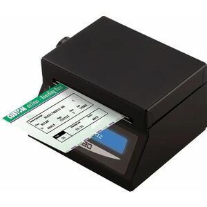 Custom TK180 METAL Desktop Direktthermodrucker - Monochrom - Ticketdruck - Ethernet - USB - Seriell - Sicherheit - 203 dpi