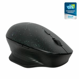 Targus ErgoFlip AMB586GL Full-size Mouse - Bluetooth - BlueTrace - 6 Button(s) - Black - Wireless - 4000 dpi - Symmetrical