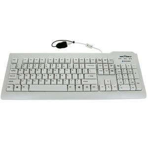 Seal Shield Silver Seal Medical Grade Keyboard - Cable Connectivity - USB Interface - English (US) - PC, Mac - Membrane Ke