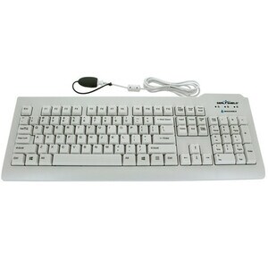 Seal Shield Silver Seal Waterproof Keyboard - Cable Connectivity - USB Interface - English (US) - Windows, Mac - Membrane 