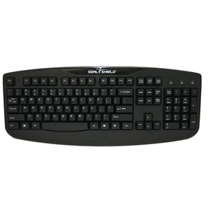 Seal Shield Silver Storm (STK503) Washable Keyboard - Cable Connectivity - USB Interface - English, French - PC - Membrane