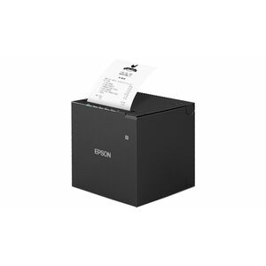 Epson TM-m30III (152A0) Direct Thermal Printer - Receipt Print - USB - Bluetooth - Wireless LAN - UK - Black - For PC