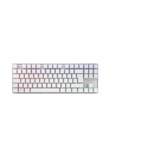 CHERRY MX 8.2 Gaming Keypad - Wired/Wireless Connectivity - USB Type A Interface - RGB LED - French - AZERTY Layout - Whit