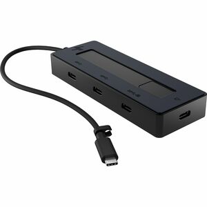 HP USB-Typ C Docking Station für Notebook - Tragbar - 4K - 3840 x 2160 - 4 x USB-Anschlüsse - 4 x USB Typ-C-Anschlüsse - U