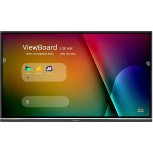ViewSonic ViewBoard IFP7550-5F 4K UHD LCD Collaboration Display - Cortex A73 + A53 - 8 GB - Ultra Fine Touch (UFT) - Touch