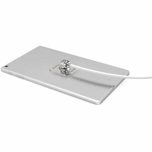 Compulocks Cable Lock For Tablet - 1.83 m Cable - Keyed Lock - White - Galvanized Steel - For Tablet