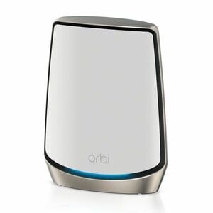 Netgear Orbi RBS860 Tri Band Wi-Fi 6 6 Gbit/s Wireless Range Extender - 2.40 GHz, 5 GHz - 8 x Internal Antenna(s) - Intern