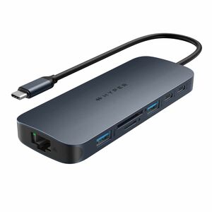 HyperDrive HyperDrive Next HD4005GL 10 Port(s) USB 3.2 (Gen 2) Type C Docking Station for Monitor, MacBook, Desktop PC, No